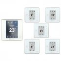 Pack de Zones Airzone Taille L - Thermostats BlueFace 2.0 et Think Radio
