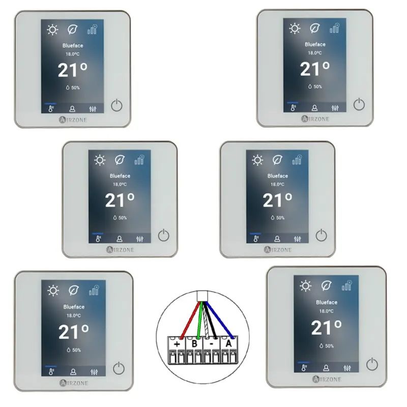 Pack de Zone EasyZone Airzone Filaire Taille M - Clim Gainable Pack de Zone EasyZone Airzone Filaire Taille M - Clim Gainable