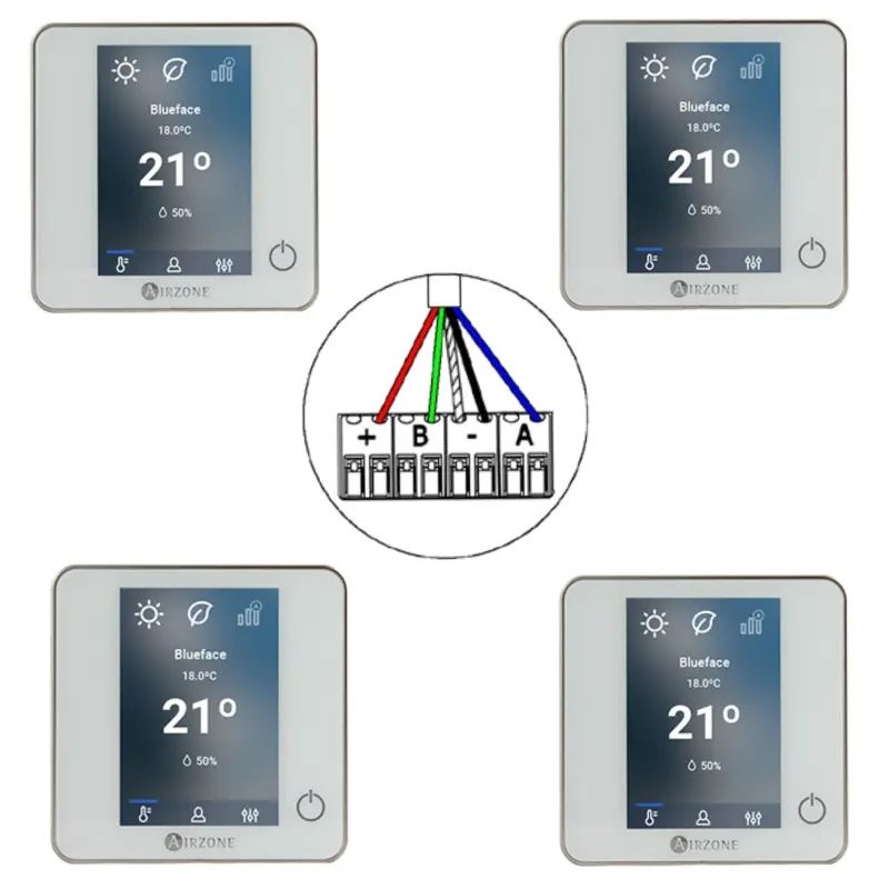 Pack de Zone EasyZone Airzone Filaire Taille M - Clim Gainable Pack de Zone EasyZone Airzone Filaire Taille M - Clim Gainable