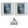 2 Zones Blanc Filaire 2 Zones Blanc Filaire