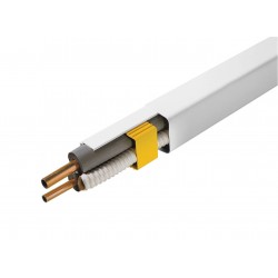 Goulotte Clim T06 L : 2m Blanche - Accessoire Climatisation Inverter