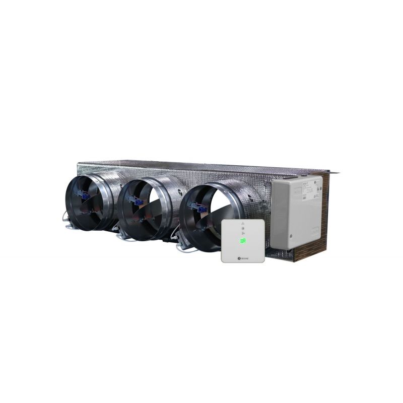 Plénum Soufflage et Reprise AIRZONE Taille S MITSUBISHI ELECTRIC + WebServeur Wifi - Clim Gainable