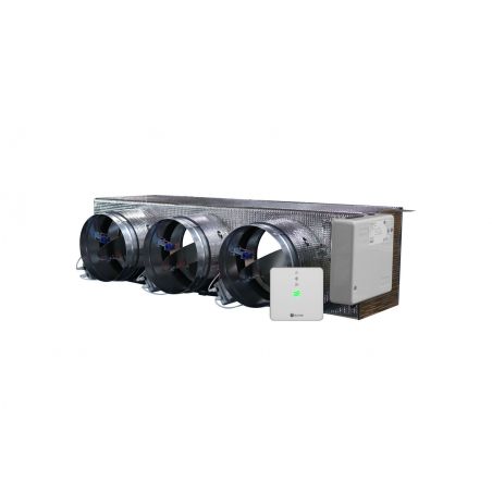 Plénum Soufflage et Reprise AIRZONE Taille S MITSUBISHI ELECTRIC + WebServeur Wifi - Clim Gainable