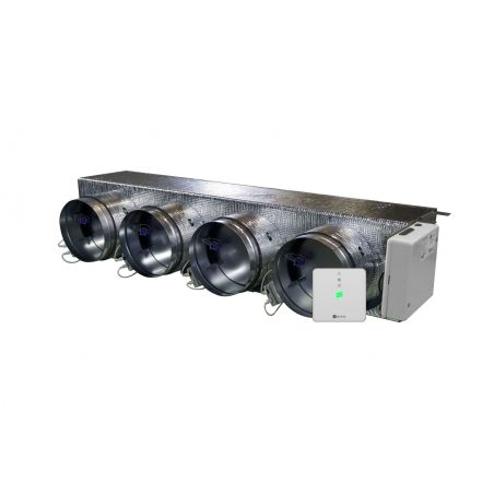 Plénum Soufflage et Reprise AIRZONE Taille S MITSUBISHI ELECTRIC + WebServeur Wifi - Clim Gainable