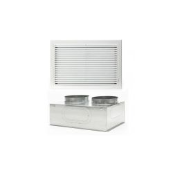Grille+Plenum Reprise 600x400 - Accessoire Climatisation Gainable