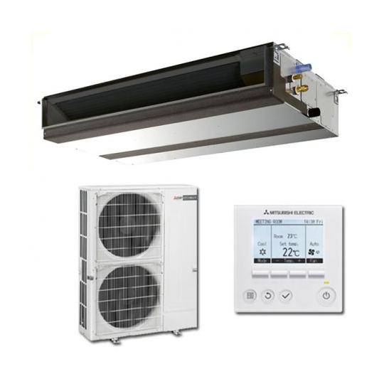 Pompe à Chaleur Inverter Gainable PEAD-M125JA / PUZ-ZM125VKA MITSUBISHI ELECTRIC