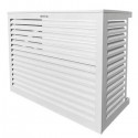 Cache Groupe Aluminium Blanc (RAL9010)