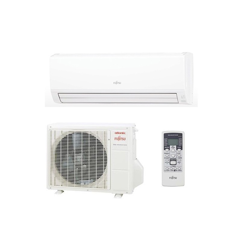 Climatisation Mono Split Inverter Réversible  ASYG 18 KLC ATLANTIC FUJITSU