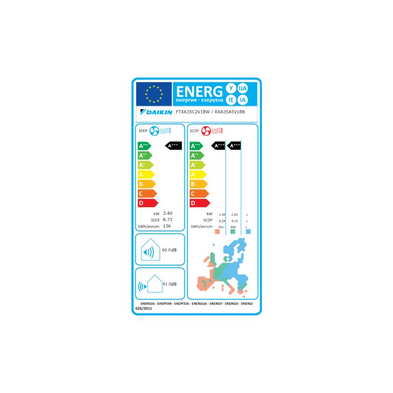 Climatisation Mono Split FTXA35BT / RXA35A DAIKIN Climatisation Mono Split FTXA35BT / RXA35A DAIKIN